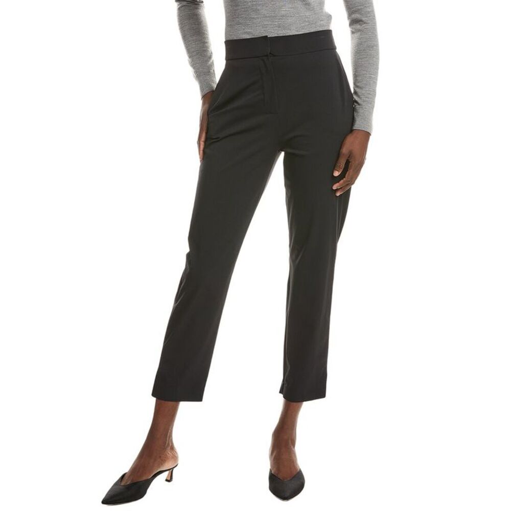 Max Mara Womens Mm By  Quirino Jersey Trouser, Black